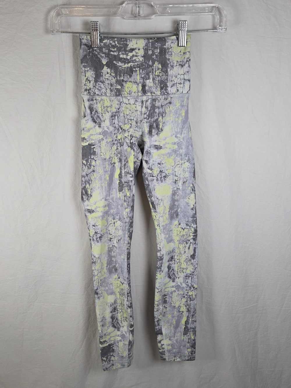 "Lululemon W5EYLS Wunder Train Tight 25"" Cinder Grain Smoked Spruce Size 0 NWOT